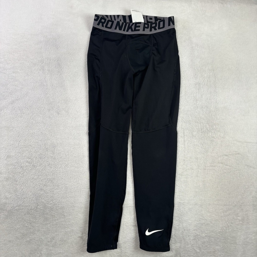 Nike Pro Dri-Fit Compression Pants Black Activewear Athletic Men's Medium